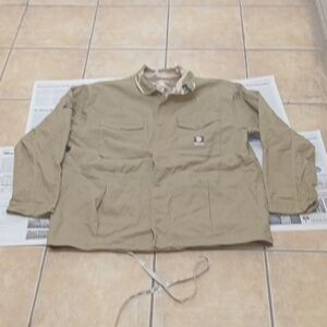 Mens State Property Canvas Jacket Light Brown 2xl..CLOSET CLEAROUT SALE